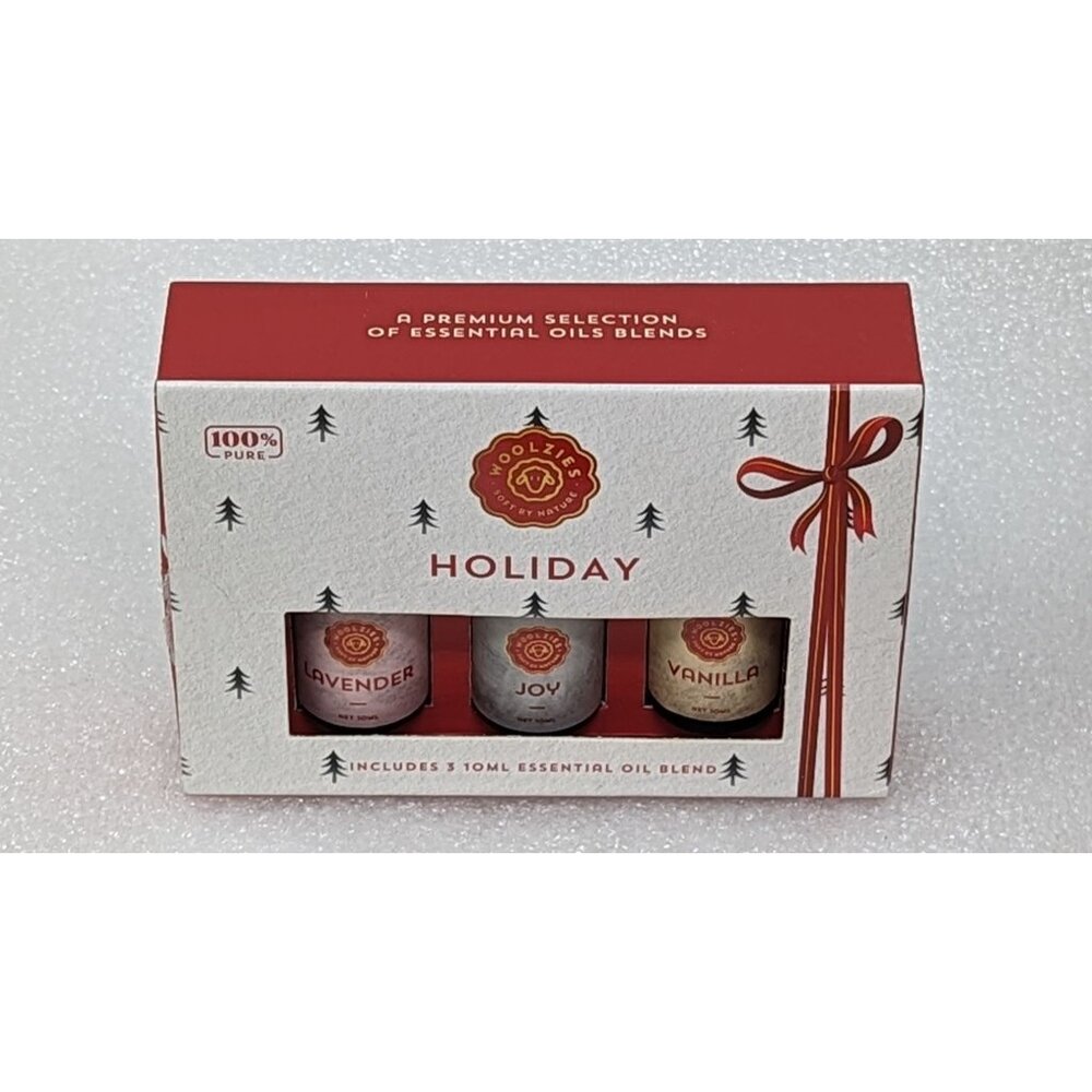 Woolzies Holiday Premium Essential Oil Blends Lavender Joy Vanilla